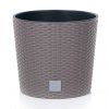 70214 plastove kvetinace rato round mocca 30 cm