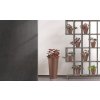 71516 6 plastovy kvetinac tubus slim corten 15 cm