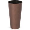 71525 3 plastovy kvetinac tubus slim corten 40 cm
