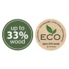 73979 5 kvetinac gracia standard eco wood 23 8 cm bily