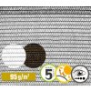 Stínící tkanina TENAX SOLEADO GLAM 100 g/m² síť 84% šedá 1,5 x 5 m