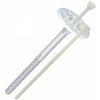 Talířová hmoždinka WKRET-MET LFN 10 s plastovým trnem 10 x 300 mm 100 ks
