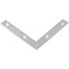uhelnik plochy na 75 rohovnik 75 x 75 x 12 x 2 mm pozinkovany 1 ks