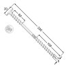 izolacni sroub s talirovou hlavou wkt 8 x 330 mm 50 ks 05