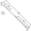 izolacni sroub s talirovou hlavou wkt 8 x 360 mm 50 ks 05