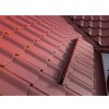 79876 1 protisnehova plechova zabrana 85 x 65 x 1250 mm aluzinek