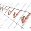 80152 1 protisnehovy hak na plechovou krytinu visnovy xbl 34 x 125 mm 100 ks