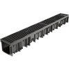 odvodnovaci plastovy zlab wavedrain b115 s litinovou mrizi 1000 x 120 x 110 mm