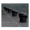 3742 2 ventilacni turbina bib 12 lomanco cerna 305 mm komplet