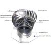 3751 1 ventilacni turbina bib 12 lomanco bila 305 mm komplet