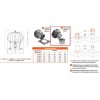14374 1 samostatna kominova hlavice turbowent 250 mm