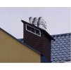 14392 2 nerezova kominova hlavice odklopna tulipan 150 mm