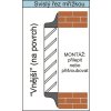 60651 mrizka vetraci s ramem a sitovinou 210x210mm bila den braven