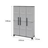 Vysoka skrin artplast linea idea 102x37x169 cm (4)