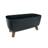 kvetinac gracia eco wood 39 cm antracit