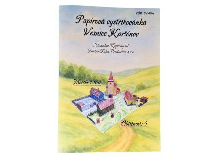 Celé město Kartónov - papírová vystřihovánka