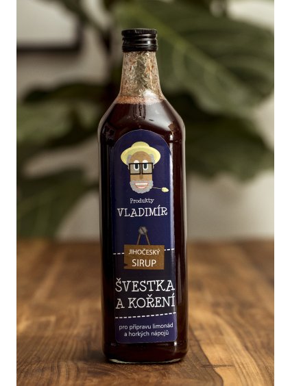 SIRUP - ŠVESTKA A KOŘENÍ