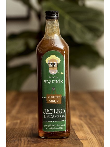 SIRUP - JABLKO A REBARBORA