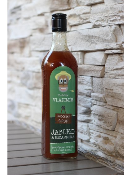 SIRUP - JABLKO A REBARBORA