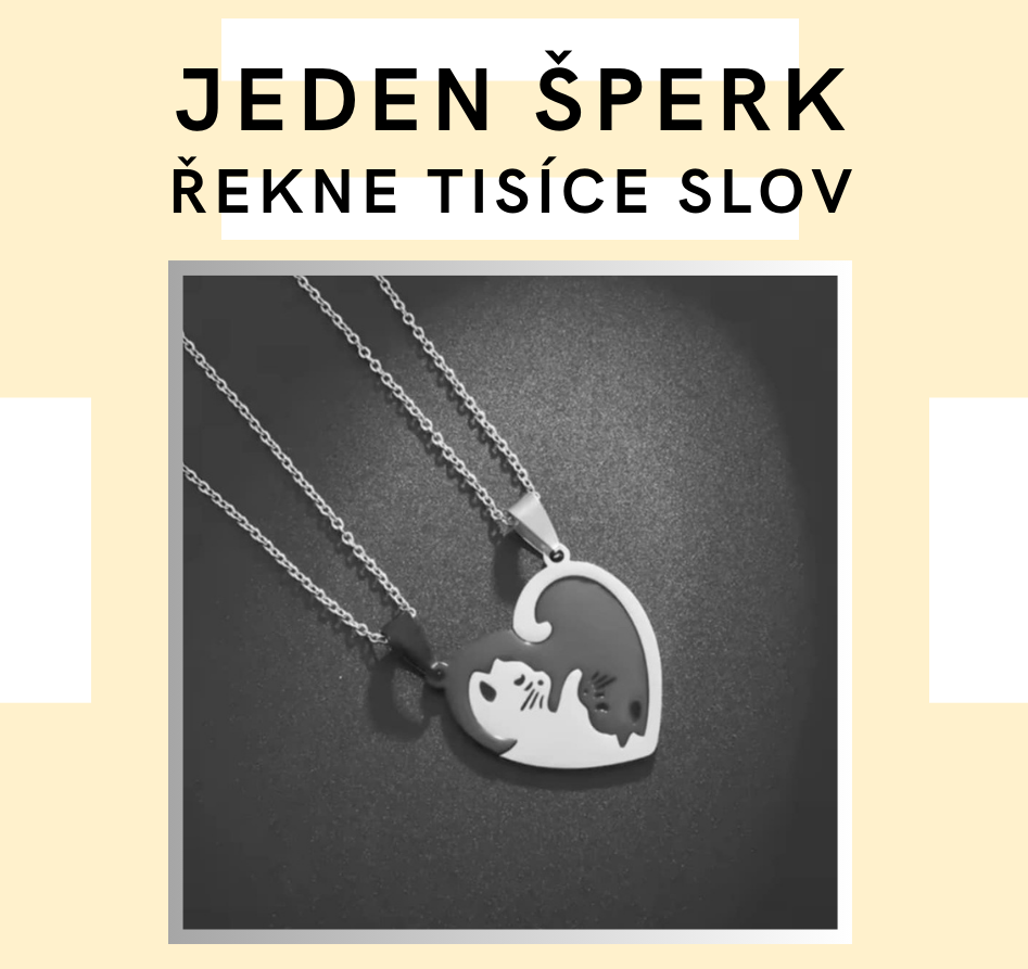 Jediný šperk za vás dokáže říct tisíce slov!