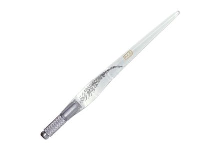 Microblading pen pero na čepielky WHITE