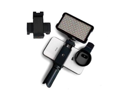 LED sada na profesionálne fotenie tetovania extra držiak 3