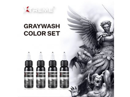 xtreme ink graywash set 4x120ml
