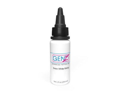 Intenze Ink Gen Z 1oz snowwhite mixing - biela tetovacia farba