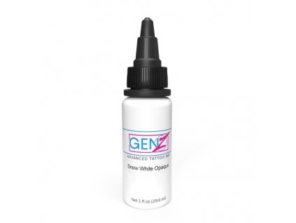 Intenze Ink Gen Z 1oz snowwhite opaque - biela tetovacia farba