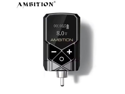 Ambition KUARK MINI RCA batéria s displejom BLACK