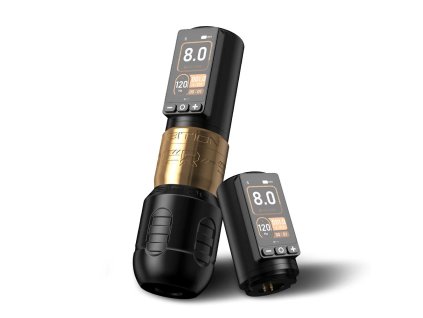 Ambition SOLDIER 270 wireless tattoo pen machine GOLD bezdrôtový tetovací strojček