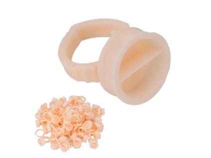 Silikónové kalíšky ink cups prsteň dvojdielny prstencovy