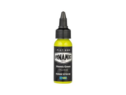 DYNAMIC30 PL ATOGRN Dynamic Tattoo Ink Platinum Atomic Green 30ml (EU REACH Version)
