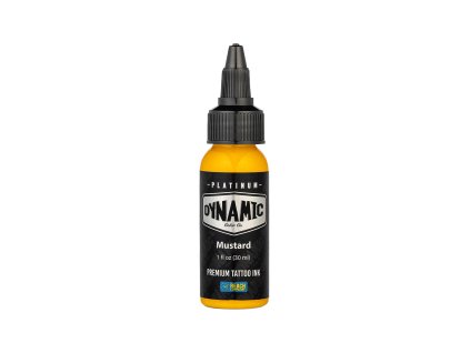 DYNAMIC30 PL MUS Dynamic Tattoo Ink Platinum Mustard 30ml (EU REACH Version)