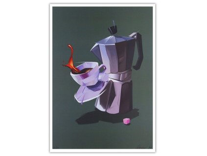 Špendlo KOŤOGO giclée print