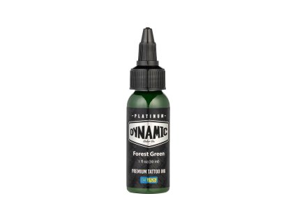DYNAMIC30 PL FORGRN Dynamic Tattoo Ink Platinum Forest Green 30ml (EU REACH Version)
