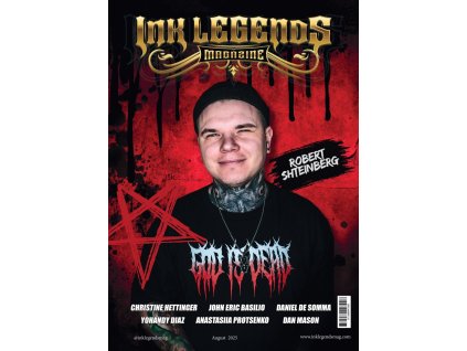 INK LEGENDS magazine feat. ROBERT SHTEINBERG august 2025