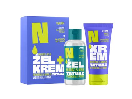NEBA Aftercare SET Cream 50ml + Cleasing gel 100ml 3