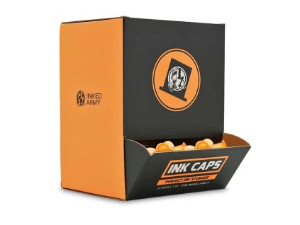 Inked Army Ink Cups BOX Orange 11mm kalíšky 1000 ks