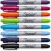 Sharpie fixky na kožu s dvojitým hrotom set 8 colours