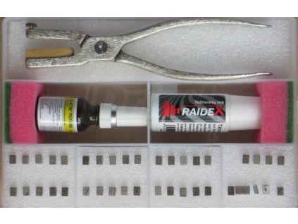 Tetovací sada 4 mm - kazeta