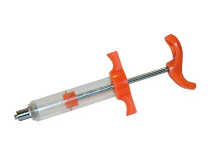 Stříkačka nylon LL 10ml s plastovou rukojetí