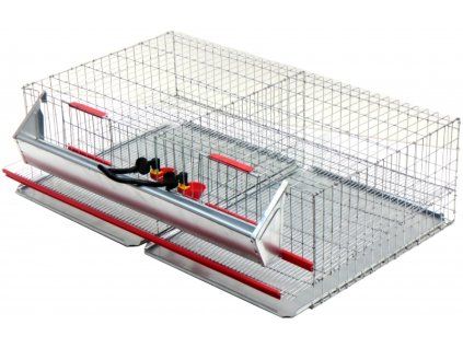 Klec pro chov křepelek střední