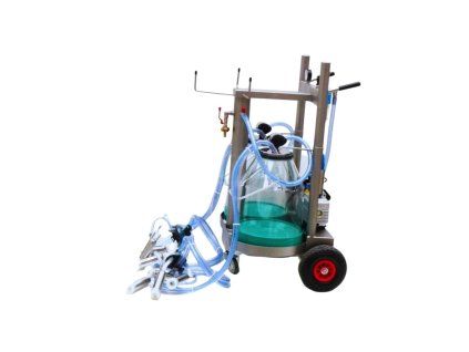 dvoukonvove dojeni pro 4 kozy