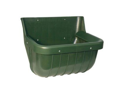 zlab zeleny plastovy 15l s hranou