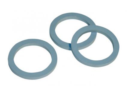 Modré gumové těsnění