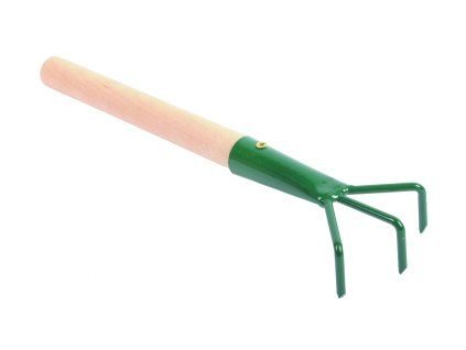 Okopávačka drápek 3 hrotý s násadou