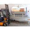 Přepravní tank 1500 l s měřením průtoku a proplachem