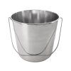 Kbelík nerezový 8l s madlem