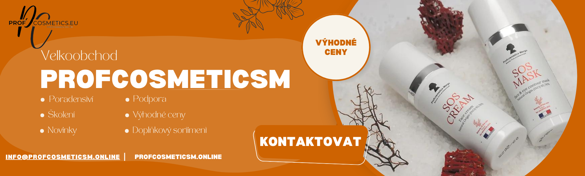 Spolupracujte s Profcosmeticsm